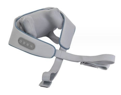 Neck Massager with soothing heating mode, designed for relaxation and tension relief.
