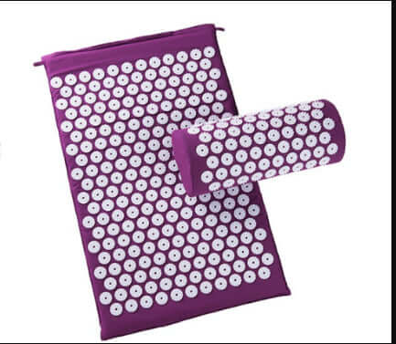 Premium Acupressure Massage Mat & Pillow with 296 soft spikes for relaxation and acupressure therapy.