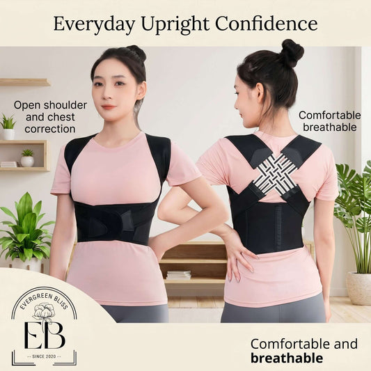 Image of an Adjustable Posture Support Brace for everyday upright confidence and comfort.